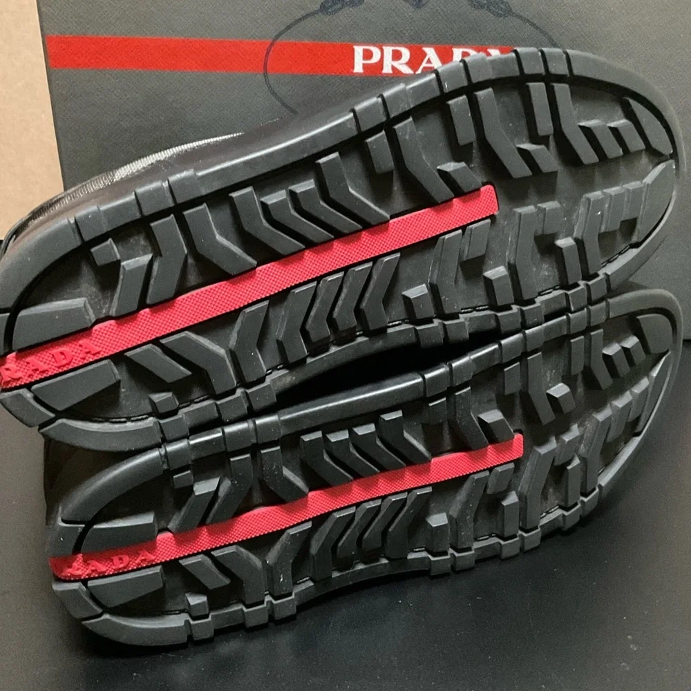 Prada Nylon Camo Boots | Luxury Streetwear Winter Shoes - Picture 8 of 15